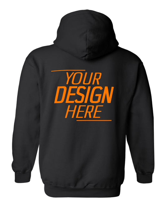 Custom Black Hoodie – Your Design Here