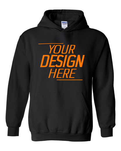 Custom Black Hoodie – Your Design Here